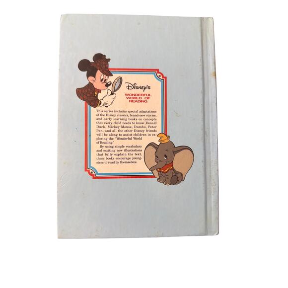 Walt Disney's Pluto the Detective Wonderful World of Reading Hardcover Book - Picture 2 of 11